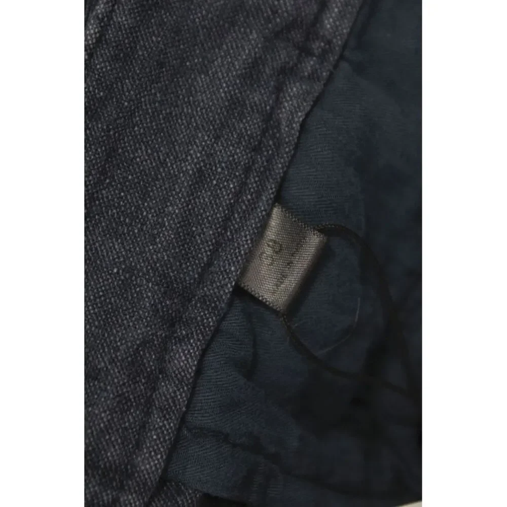 John Varvatos Mens Blue Linen Chino Shorts Casual Size 38